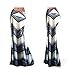 Aisa Women Ripple Printed High Waist Maxi Skirt Summer New Beach Long Skirt Dress X-Large