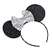 Kewl Fashion Sequins Bowknot Lovely Mouse Ear Headband