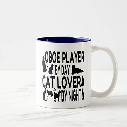 Fiufgyt Cat Lover Oboe Player Navy Blue Unique #unique #gifts #for #cat #lovers Fiufgyt Cat Lover Oboe Player Navy Blue Unique