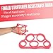 Benificer Hand Gripper Strengthener 5 Pack Adjustable Grip Exerciser, Finger Stretcher Resistance Extensor Bands, Finger Strength Trainer, Hand Therapy Ball & Exercise Ring for Guitar, Rock Climbing