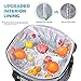 Lifewit 30L (50-Can) Soft Collapsible Cooler Bag Lunch Bag Box, Insulated Travel Bag, Soft-Sided Cooling Bag for Beach/Picnic/Camping/BBQ, Grey