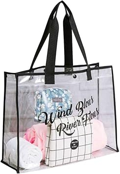 clear plastic work bags