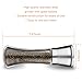 Salt And Pepper Grinder Set,IEKA Premium Stainless Manual Pepper and Salt Mill Shakers,5 Grade Precision Ceramic Rotor(2 Pack)