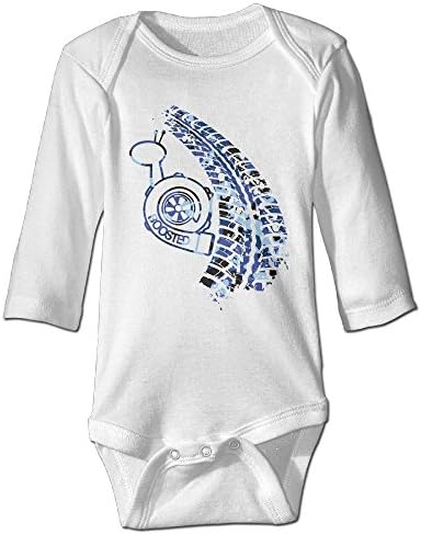 7r4e Baby Snail JDM Turbo Boost Camo Infant Cotton Simple Romper Long-Sleeve Bodysuit