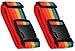 NKTM Adjustable Luggage Straps Suitcase Belts Travel Bag Accessories 2 Pack