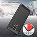 MoKo OnePlus 6T Case, Soft Lightweight TPU Bumper Cover Carbon Fiber Design Anti-Scratch Slim Back Panel Shock Aborsption Cellphone Shell Fit with OnePlus 6T - Black