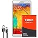 SUNZOS Galaxy Note 3 Battery, 3300mAh Li-ion Replacement Battery for Samsung Galaxy Note 3 [ N9000, N9005 LTE, at&T N900A, Verizon N900V, Sprint N900P, T-Mobile N900T ] [3 Years Warranty]