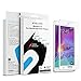 Stalion Samsung Galaxy Note 4 Screen Protector Shield Tempered Liquid Glass Armor Guard Shatterproof (White) Full Screen Frame Edge to Edge Ballistic Gorilla Glass [Retail Packaging](1Pack)