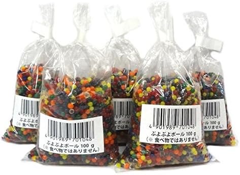 Amazon Co Jp 水でふくらむ ぷよぷよボール ５袋セット おもちゃ