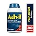 Advil Coated Tablets Pain Reliever and Fever Reducer, Ibuprofen 200mg, 300 Count