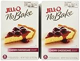 Jell-O No Bake Cherry Cheesecake, 17.8-Ounce Boxes (Pack of 5)