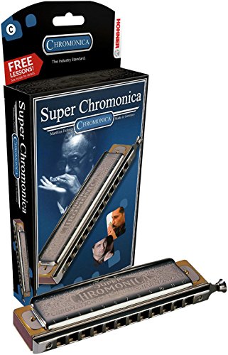 Hohner Super Chromonica Chromatic Harmonica, Key of A