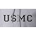 zerogravitee USMC Athletic Marines Hooded Sweatshirt in Sport Grey - X-Large