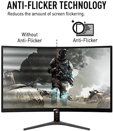 Msi Optix G241vc Curved Gaming Monitor 23 6 Inch Full Hd Va 75 Hz 1 Ms 19 X 1080 1800r Vga Hdmi Amd Freesync Msi Optix G241vc Curved Gaming Monitor 23 6 Inch Full Hd Va 75 Hz 1 Ms 19 X 1080 1800r Vga Hdmi Amd Freesync