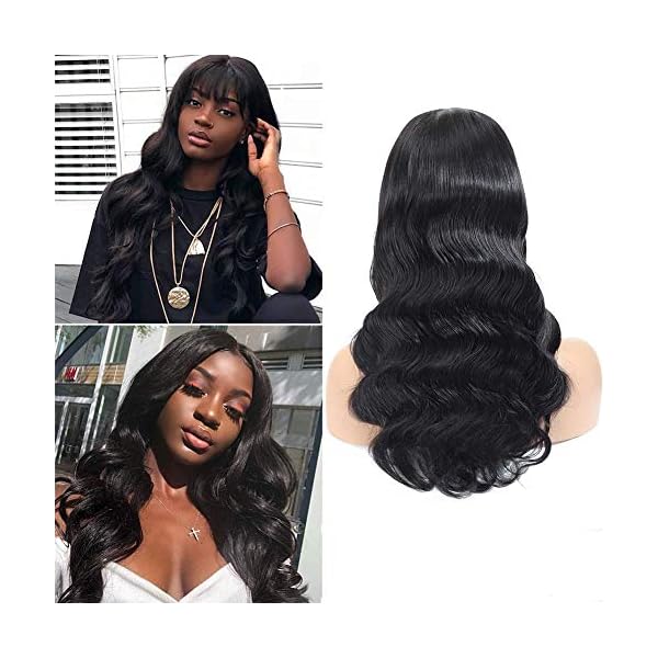 ALLRUN Body Wave Lace Closure Wigs Human Hair 4x4 Lace Front  display picture 1