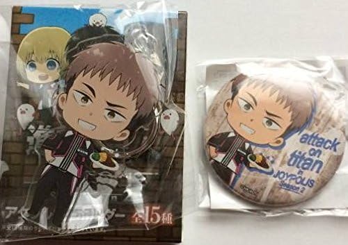 Amazon 進撃の巨人 ジャン アクリルキーホルダー 缶バッジ 東京ジョイポリス Season2 アニメ 萌えグッズ 通販