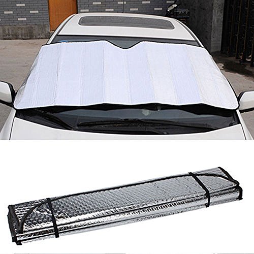 Front Retractable Car Windshield Sun Shade Heat Shield