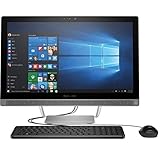 HP All in One Desktop 23.8 Inch Full HD (1920x1080), 6th gen Intel Core i3-6100T processor, 3.2 Ghz, 8GB Ram, 1TB HDD,DVD Burner, WiFi/HDMI/Webcam, Win 10, Included Keyboard and Mouse