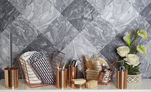 Premier Housewares Shine Soap Dish - Rose Gold - Image 5