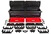 DU-HA Tote, Black Truck Storage Box | Heavy-Duty, Portable Rolling Tool Box or Gun Case for SUV's, Vans, Pickup Trucks, and More | 53 in x 15 in x 15 in | Includes Dividers | No Slide Bracket | 70103