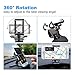 Car Phone Holder 360° Rotation Cell Phone Holder Dashboard Phone Mount Stand GPS Navigator Holder for iPhone Xs MAX/XR/XS/X/8/8 Plus Galaxy S10/S9/S9 Plus/Note 9 Google Pixel 3.5 to 6.5 in Smartphones