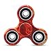 [Upgraded] Cppslee Hands Fidget Spinner Toy Stress Reducer Ultra Durable- Perfect For ADD, ADHD, Anxiety, and Autism Adult Children (#5 Red flame)