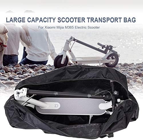 Urbango Sac De Transport Souple pour Trottinette Electrique Compatible E-Twow + Xiaomi Mixte Adulte, Noir, Unique