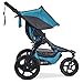BOB Revolution PRO Jogging Stroller - Up to 75 Pounds - UPF 50+ Canopy - Easy Fold - Adjustable Handlebar with Hand Brake , Lagoon