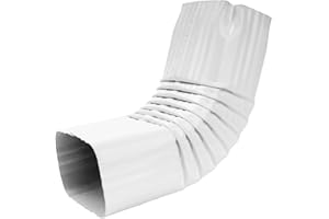 IGIUA Gutter Downspout Elbow-Rain Gutter Downspout Extension High (3x4 "A" Style)