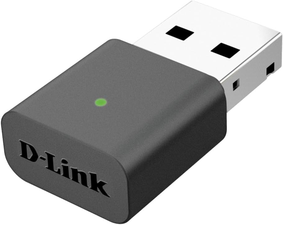 D-Link DWA-131 Wi-Fi N300 USB Wireless Adapter N300 Mbps WPS WPA2 Windows Mac
