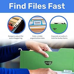 Find It Hanging File Folders for Filing Cabinet