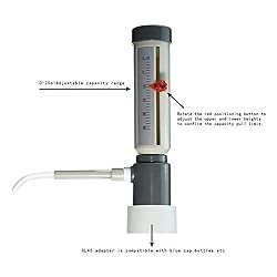 ERICAT Lab Bottle Top Dispenser, Adjustable Lab