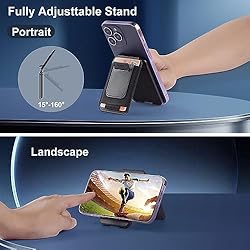 AirTag Wallet Men，Genuine Leather Wallet with