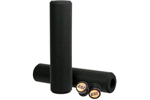 ESI Grips Extra Chunky - Silicone MTB Grips - Ultimate Comfort and Control for Mountain Bike and E-Bike Riders, Durable Silicone Bicycle Handlebar Grips for a Smooth Ride