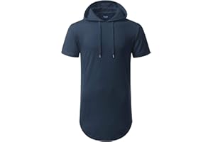 Aiyino Men's S-5X Short/Long Sleeve Fashion Athletic Hoodies Sport Sweatshirt Hip Hop Pullover