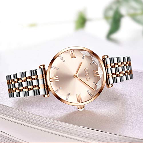 CIVO Damen Uhren Wasserdicht Minimalistisch Armbanduhr Damen Uhr Edelstahlarmband Silber Mode Kleid Elegant Beiläufig Designer Quarzuhr Business Elengate für Damen