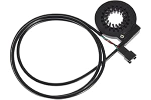 Electric Pedal Assist Sensor (PAS) for E-Bikes – 12-Point Torque Sensor, Plastic Housing, 3.6 ft Cable, 33g Weight, Fit for(1