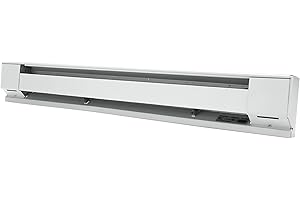 Fahrenheat F2516 6' 120V Baseboard Heater, White