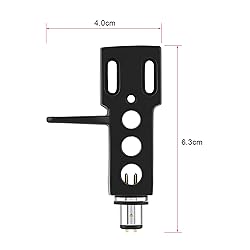 Phono Headshell with Wires, Universal Turntable