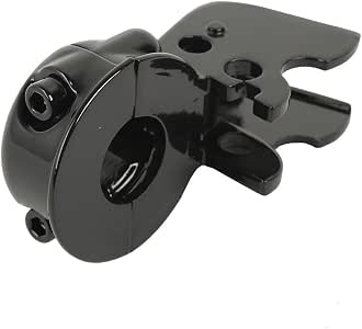 Black Clutch Lever Mount Bracket Perch Fit For Harley Touring Electra