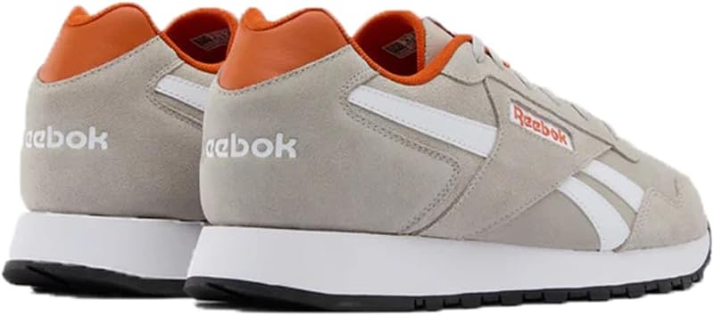 Glide, Baskets Unisexe-Adulte, Escapegrey Ftwrwhite Rustorange, 36 EU