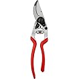 Felco Pruning Shears (F 13) - High Performance Swiss Made One-Hand or Two-Hand Garden Pruner with Steel Blade