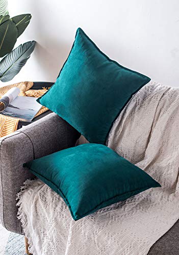 deep teal pillows