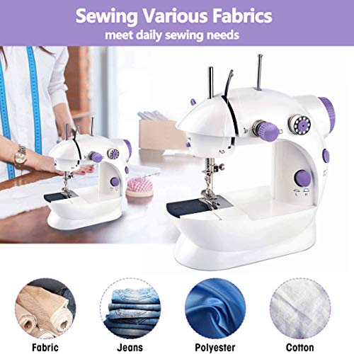 Portable Sewing Machine, Mini Electric Sewing Machines, Household