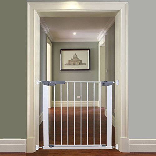 JUSTIME Wall Protection Guard Saver,Tazze da Parete per i Portoni del Bambino Proteggono la Superficie Della Parete, la Porta, le Scale di Legno (4 Pack)