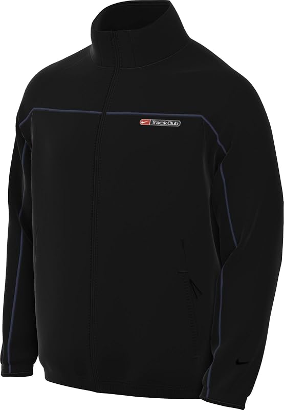 FB5515-010 M NK SF TRACK CLUB JACKET Jacket Hombre BLACK/MIDNIGHT NAVY/SUMMIT WHITE Tamaño XL
