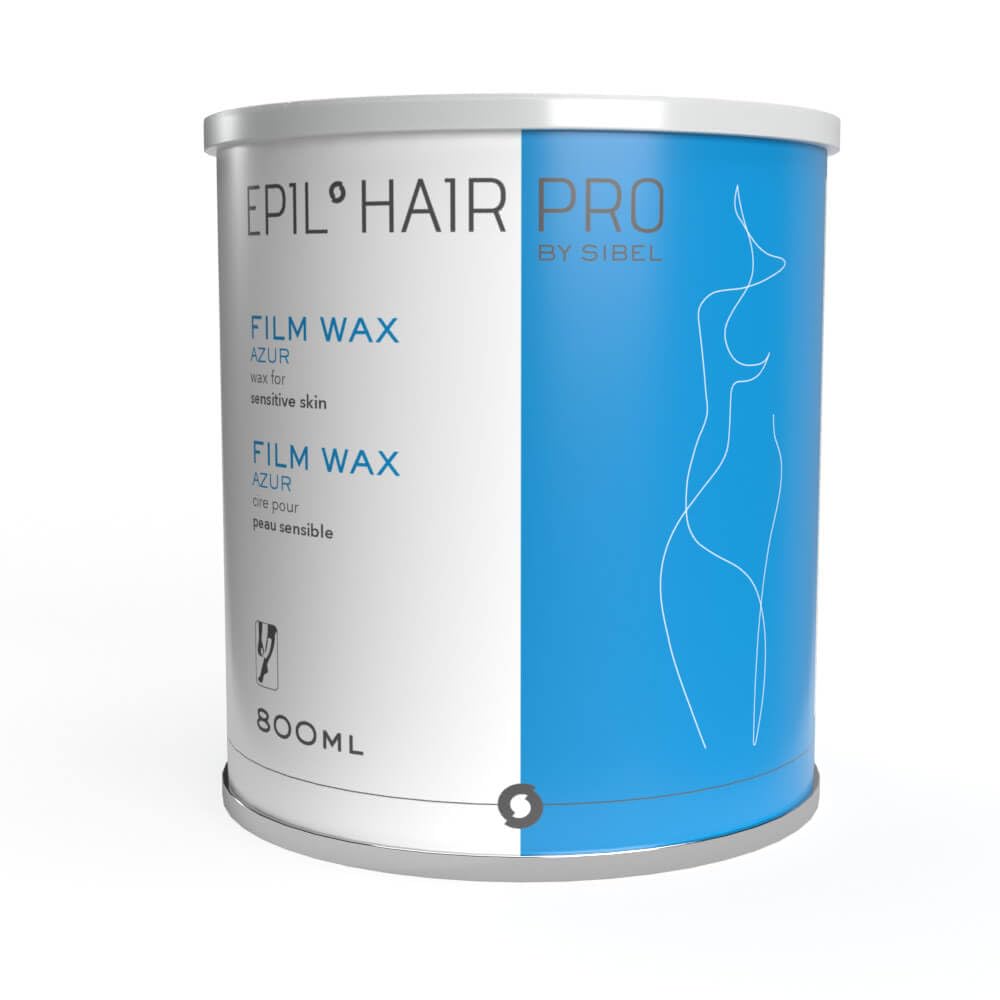 Pot of depilatory wax Azur Without Strips Sibel 800 Grs