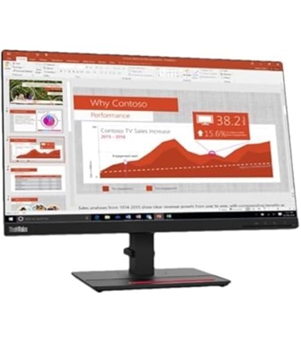 Lenovo ThinkVision 60.45 Cm (24 Inch) Full HD IPS Panel Monitor (T24i-30) Price In India - Buy Lenovo ThinkVision 60.45 Cm (24 Inch) Full HD IPS Panel Monitor (T24i-30) Online At - Foto 5