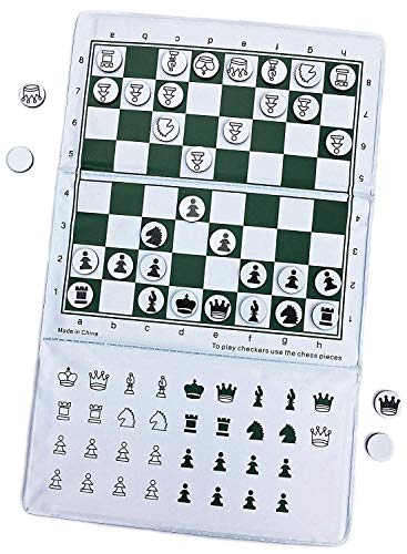 WE Games Magnetic Mini Pocket Travel Chess Set - by American Chess