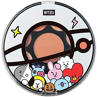 【VT x BT21 公式】 BT21 アイシャドウ パレット BT21 Eye Shadow Palette 2Type 防弾少年団 BTS VT Cosmetics bt21コスメ 韓国コスメ 韓国化粧品 (01 Mood Brown)